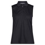 Поло CMP 3T59776 Sleeveless, черный - фото