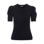 Футболка Pieces Anna, черный - фото 3