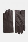 Кожаные перчатки Boss, коричневый - фото