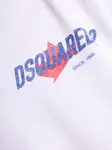 Лонгслив с логотипом Dsquared2, белый - фото 5