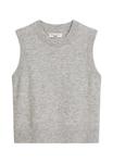 Джемпер Marc O'Polo DENIM SLEEVELESS, Stone Melange/Light Grey - фото 6