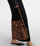 Сумка-тоут Day Medium из телячьей шерсти Toteme, Leopard - фото 2