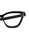 Очки в оправе 'бабочка' Gucci Eyewear, черный - фото 3