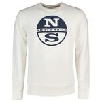 Толстовка North Sails Organic Fleece, белый - фото