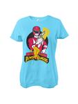 Футболка Red Ranger Pose Girly Tee синего цвета Power Rangers - фото