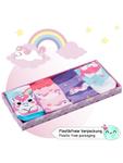 Носки Corimori Einhorn Baumwolle Socken 4er Set Geschenk-Box, цвет Rosa/blau - фото 4
