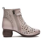 Ботильоны женские Yao Qia, бежевый - фото 10