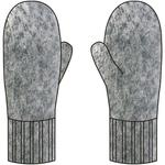 Перчатки гималайские варежки Vaude, серый - фото 3