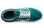 Кроссовки Vans Check Foxing Old Skool Green - фото 4