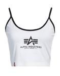 Топ Alpha Industries, белый - фото