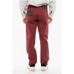 Красные хлопковые брюки Corneliani, Red - фото 6