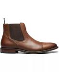 Мужские ботинки челси Maury Cap Toe Stacy Adams, коричневый - фото 2