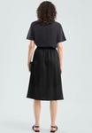 Юбка QS A-line skirt, Schwarz/Black - фото 3