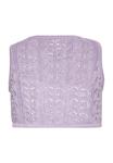 Вязаный топ MYMO, цвет Lavender - фото 3