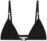 Бюстгальтер Givenchy 4G Monogram Triangle Bra, черный - фото