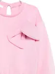 Свитшот с бантом Miss Grant Kids, розовый - фото 3