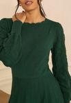 Платье Love & Roses Jumper dress, Forest Green/Green - фото 4