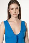 Топ PLUNGE INFLUENCER, синий - фото 4
