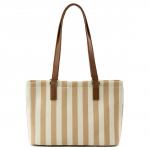 Lee Тканевая женская сумка через плечо, Brown White Stripes - фото 6