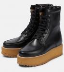 Кожаные сапоги Дэвида Gabriela Hearst, черный - фото 5