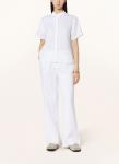 Брюки Марлен из льна Darling Harbour, белый - фото 2