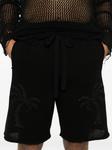Laneus трикотажные шорты-бермуды, черный - фото 4