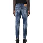 DSQUARED 2 Dsquared2 джинсы с потертым логотипом, slim fit - фото 6