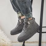 Зимние ботинки мужские Weishibangwei, хаки - фото 19