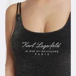 Купальный костюм Karl Lagerfeld, черный - фото 4