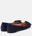 Замшевые балетки Camden Gianvito Rossi, Denim - фото 3