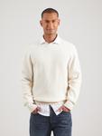 Свитер JACK & JONES JCOGRID, кремовый - фото 3