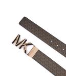 Ремень женский Michael Kors двусторонний кожаный, коричневый - фото 3