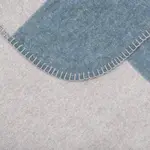 Плед для дома Kuscheldecke с полосками, уютный плед Setex, Grau/petrol - фото 3