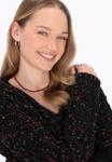Кардиган myMo Cardigan, Black Multicolor/Black - фото 4