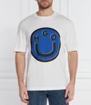 Футболка Hugo Blue Nimper Regular Fit, белый - фото
