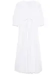 Платье миди The Cinched FRAME, белый - фото
