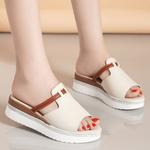 Шлепанцы женские бежевый Reivantix - фото 6