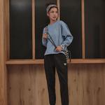 Женская толстовка Reebok, цвет Blue - фото 3