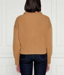 Свитер из шерсти Pinko CAVEAU Regular Fit, коричневый - фото 4