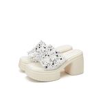 Шлепанцы и сланцы DAPHNE Slide Slippers Women's, черный - фото 6