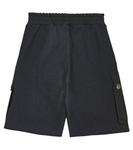 Шорты из хлопкового джерси Balmain, черный - фото 3