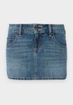 Юбка Hollister Co. Denim skirt, Light-Blue Denim - фото 5