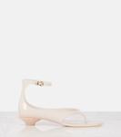 Желейные сланцы-танга Chloé, Blush Pink - фото 4