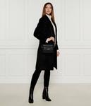 Сумка-мессенджер женская Calvin Klein с внешним карманом и монограммой, черный - фото 3