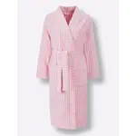 Женский халат Feel Good, Hellrosé-weiß-geringelt - фото 4