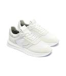 Кожаные кроссовки Philippe Model, белый - фото 3