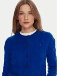 Кардиган regular fit WW0WW47463 Tommy Hilfiger, синий - фото 4