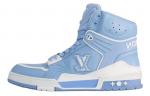 Кроссовки Lv Trainer Sneaker Boots «Blue» LOUIS VUITTON, Blue - фото