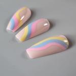 Дизайн искусственных типсов с клеем, 24 шт. Deni Carte - фото 3