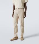 Хлопковые чиносы Slowear, Beige - фото 3